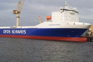 DFDS zwiększyło możliwości ładunkowe na trasie Zeebrugge-Rosyth