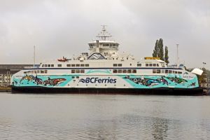 Piękniejsze oblicze nowego promu zbudowanego w Gdańsku dla BC Ferries