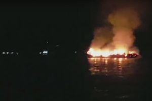 Ludzie uciekali z płonącego promu. Kolejna tragedia w Indonezji