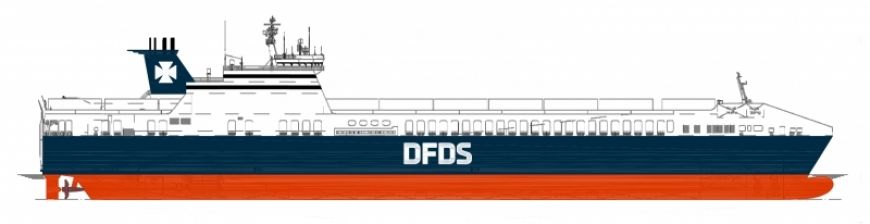 Na zdjęciu projekt nowych promów, które powstają w stoczni Flensburger Schiffbau-Gesellschaft (FSG).