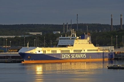 DFDS stawił czoła wielkiemu zadaniu logistycznemu