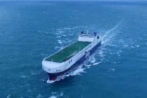 DFDS odebrał kolejnego giganta ro-ro. To trzeci z serii olbrzymów powstających dla armatora w Chinach