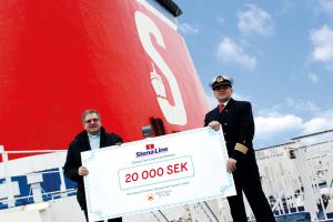 Wzorowa postawa załogi statku Stena Spirit