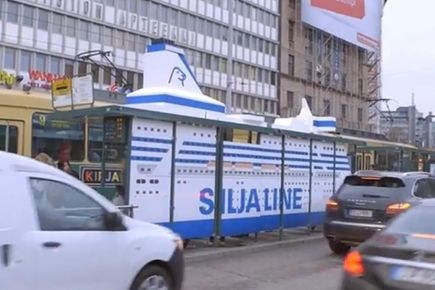 Harri ze Silja Line podbija serca mieszkańców Helsinek