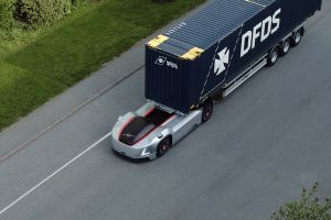 DFDS sięga po bezzałogowe pojazdy Volvo. Pomogą armatorowi w Göteborgu