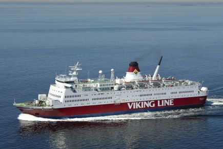 Viking line: wypadek na pokładzie samochodowym