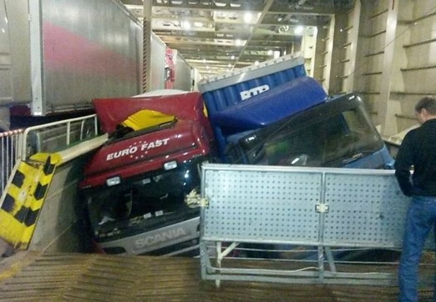 Tallink - wypadek na promie
