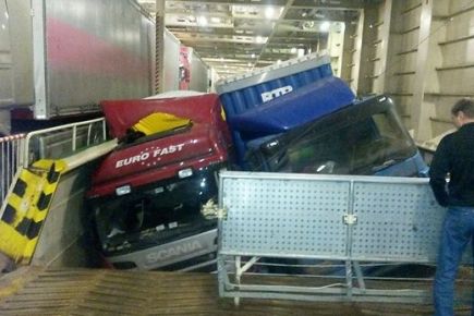 Tallink - wypadek na promie
