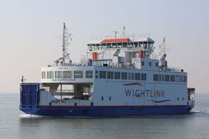 Poranny pożar na pokładzie promu Wightlink