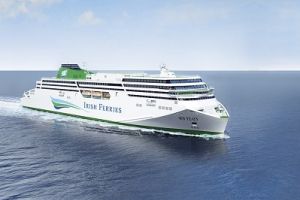 Nowy prom dla Irish Ferries dotrze do armatora z opóźnieniem. Problem dla tysięcy pasażerów