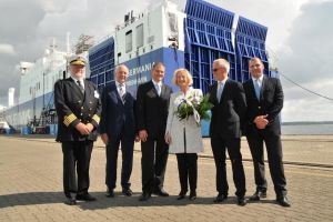 DFDS Seaways: Nowy prom - Ark Germania został ochrzczony