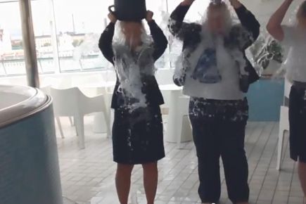 Tallink włącza się do akcji ALS Ice Bucket Challenge