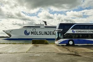 Molslinjen wspomaga się autobusami