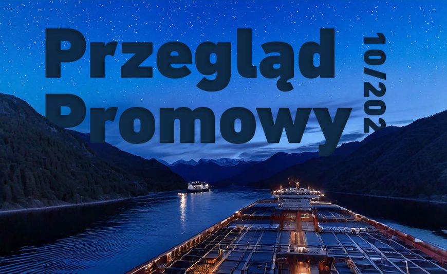 Przegląd promowy 10/2025, a w nim m.in.: o nowym połączeniu promowym z Polski