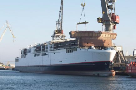 Nowe promy Scandlines. Prace wykończeniowe idą zgodnie z planem