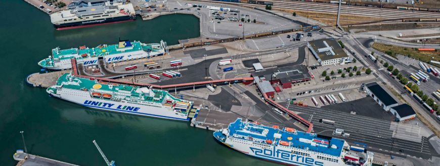 Port w Ystad z rekordem