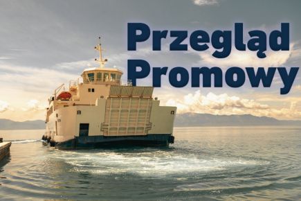 Przegląd Promowy, a w nim m.in.: o promie Wolin, kt&oacute;ry będzie pływał po Karaibach, legendarnym Kronprins Frederik trafiającym na złom oraz zmianach na mapie przewoz&oacute;w morskich.