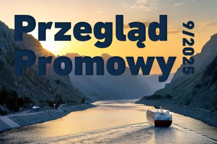 Przegląd promowy 9/2025, a w nim m.in. o próbach morskich z udziałem nowego polskiego promu