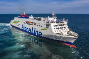 Prom Stena Estrid po pierwszych testach. Już niedługo popłynie na trasie Dublin-Holyhead