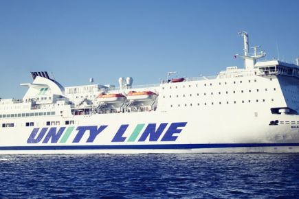 Nie odnaleziono mężczyzny, kt&oacute;ry wypadł z promu Unity Line