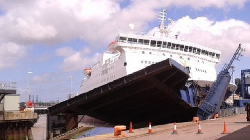 DFDS: Wypadek promu w Harwich