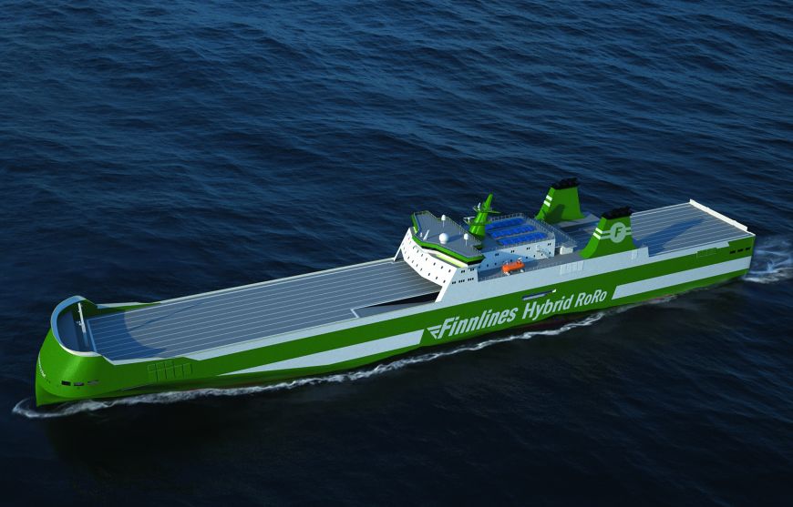 Wizualizacja jednostek, które dla Finnlines zostaną wybudowane w Chinach