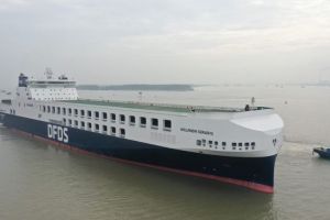 DFDS odbiera czwartego zbudowanego w Chinach olbrzyma. Humbria Seaways wkrótce na trasie