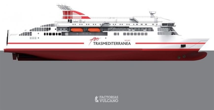 Trasmediterranea podpisała umowę na dokończenie budowy odkupionego promu Viking ADCC