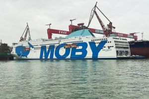 Przegląd promowy 16/2023, a w nim m.in. o zachwycającym promie Moby Fantasy, który wkrótce pojawi się na europejskich wodach