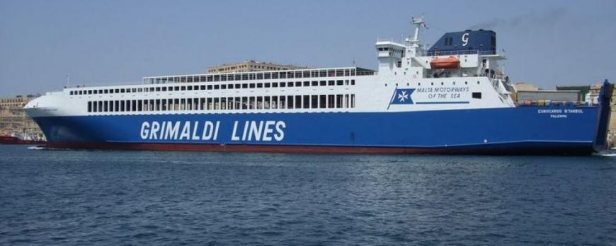 Na zdjęciu jednostka Eurocargo Istanbul. Tego, jak będą wyglądały nowe jednostki ro-ro, które zasilą flotę Grimaldi Lines, dowiemy się w najbliższym czasie.