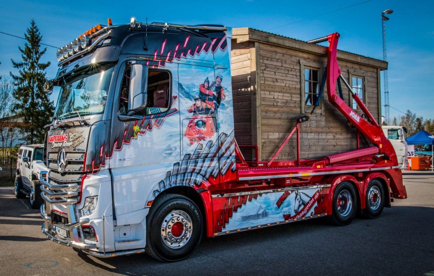 Mercedes Sauna - przypłynie na Qualitium Master Truck